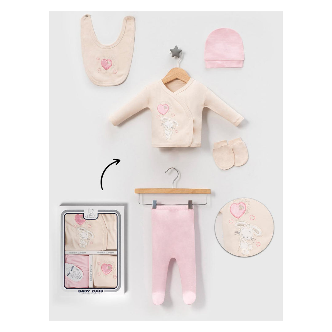 Cute Rabbit 5'li Set